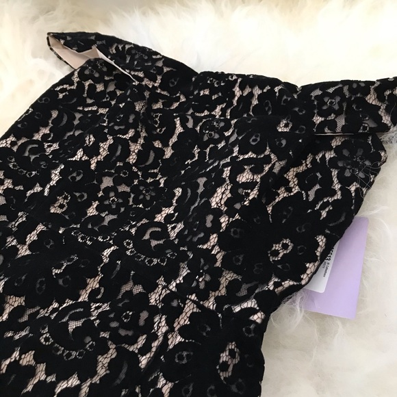 JS COLLECTIONS Womens Lace Mini Cocktail Dress - Picture 4 of 7